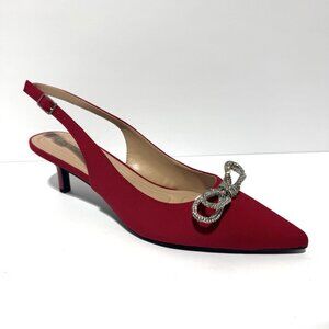 BCBGeneration Womens Donna Slingback Heels Size 9.5M